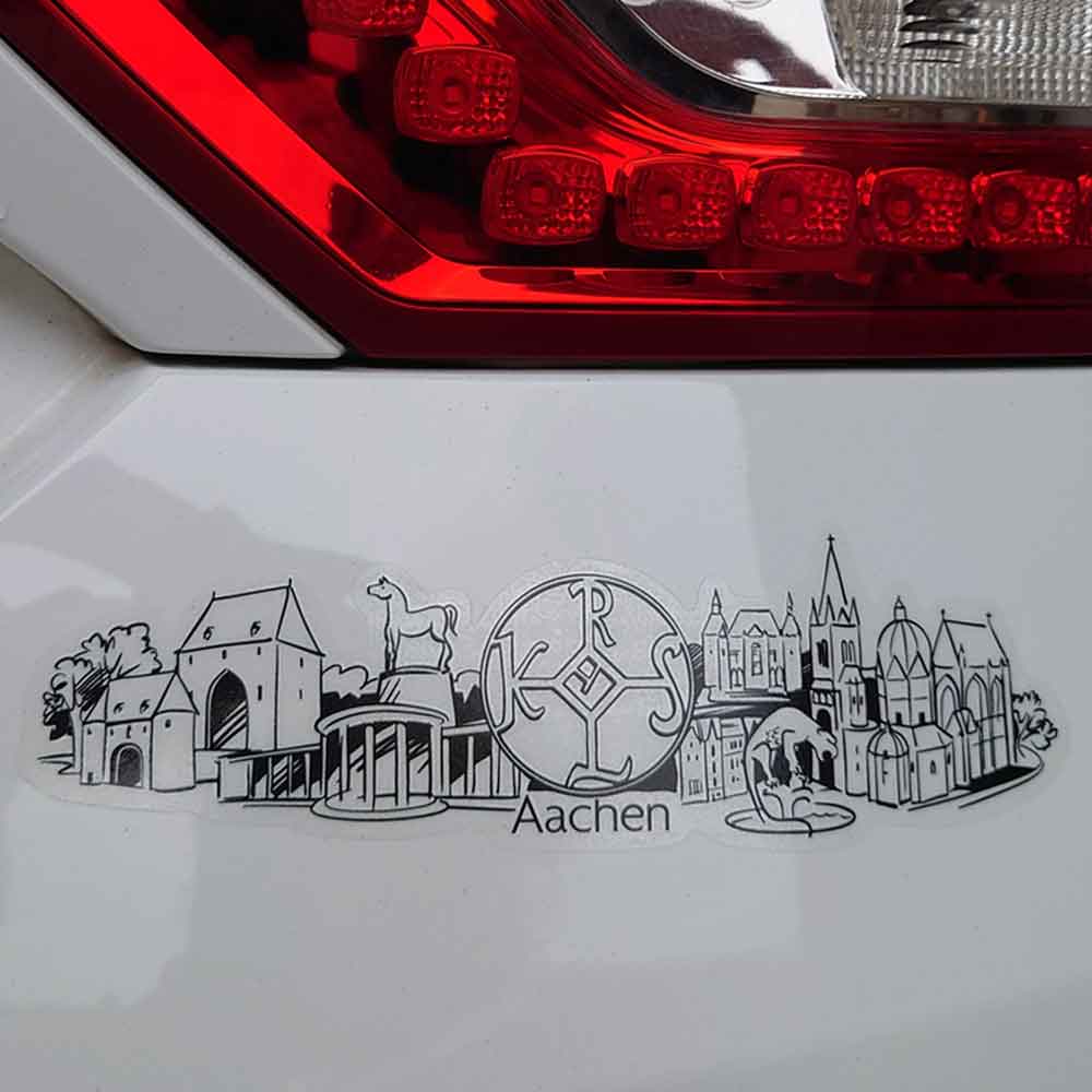 Aachen Auto-Aufkleber